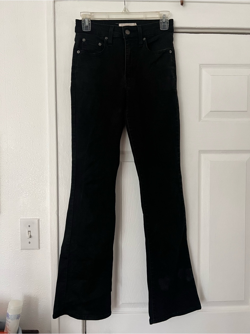 Levi Strauss 725 high rise bootcut Black Women's Jeans size W27 L32